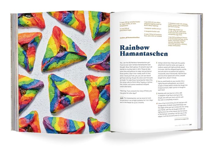 Rainbow Hamantaschen